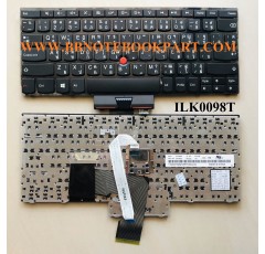 IBM Lenovo Keyboard คีย์บอร์ด Thinkpad E120 E125 E135 E220 E220s S220 X121E X130E X131  ภาษาไทย อังกฤษ